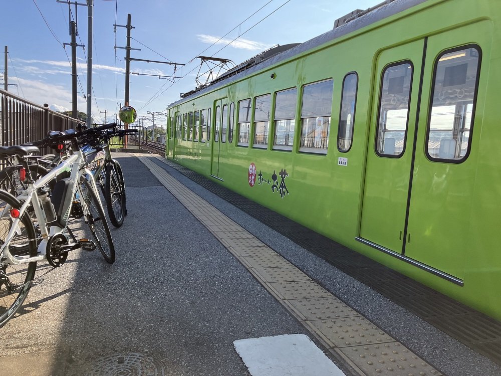 近江鉄道サイクルトレイン＆御守づくり