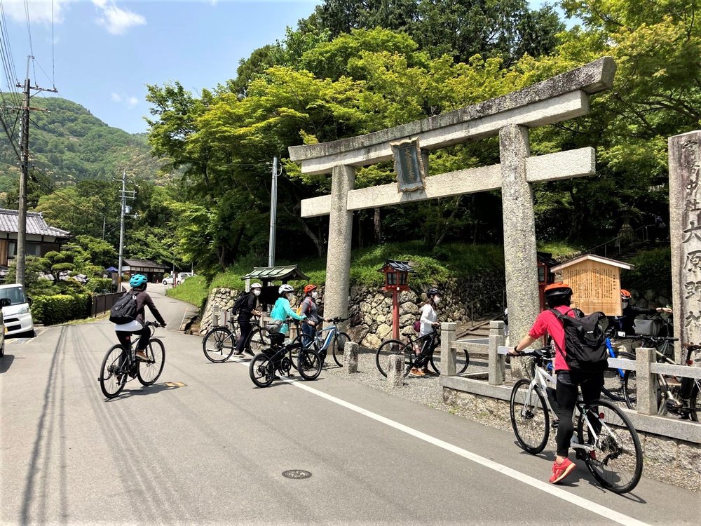 よもぎ団子作り体験サイクリング