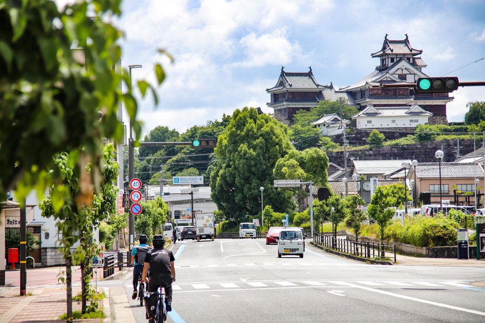 明智光秀が築いた城下町