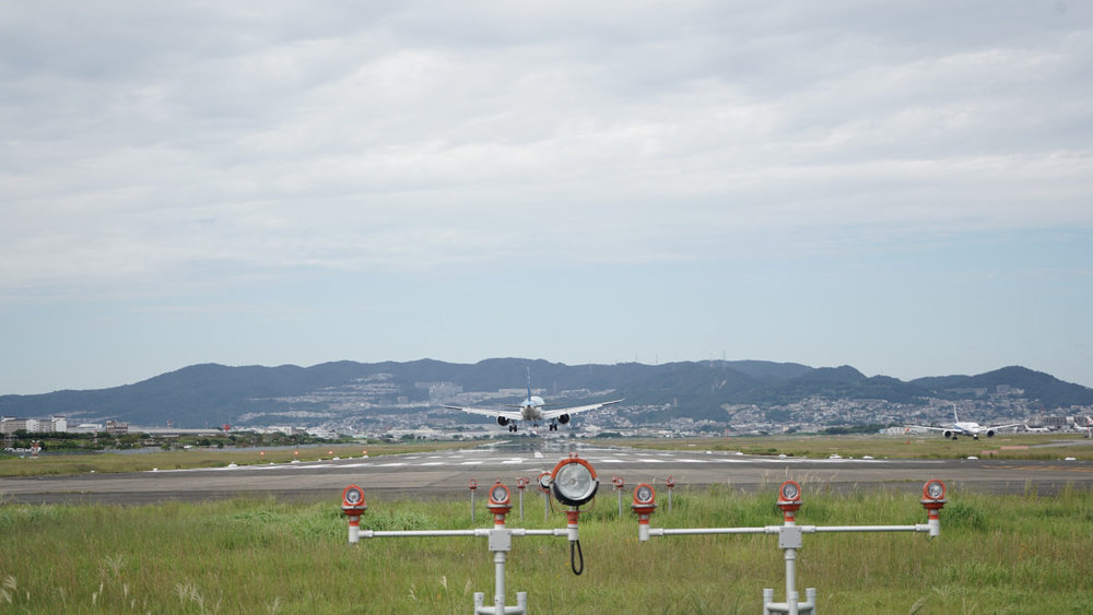 伊丹空港サイクリング