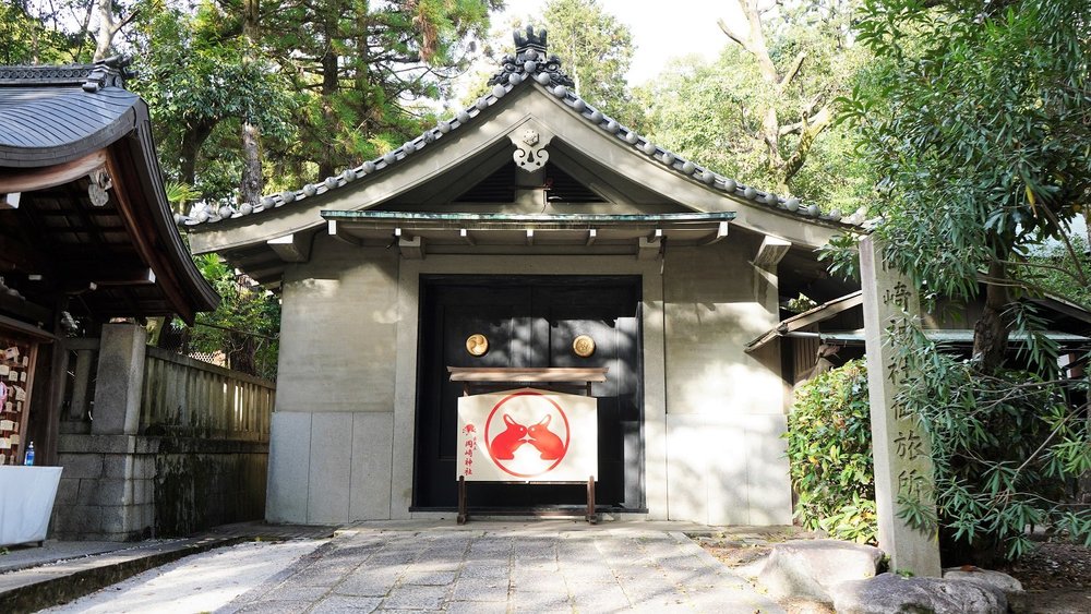 うさぎの神社に初詣サイクリング