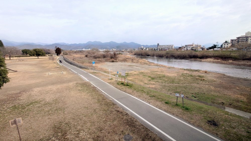 子供の自転車練習