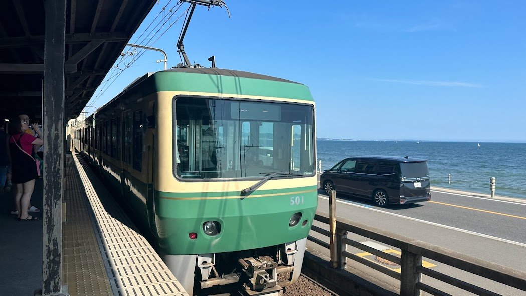 神奈川県江ノ島江ノ電.