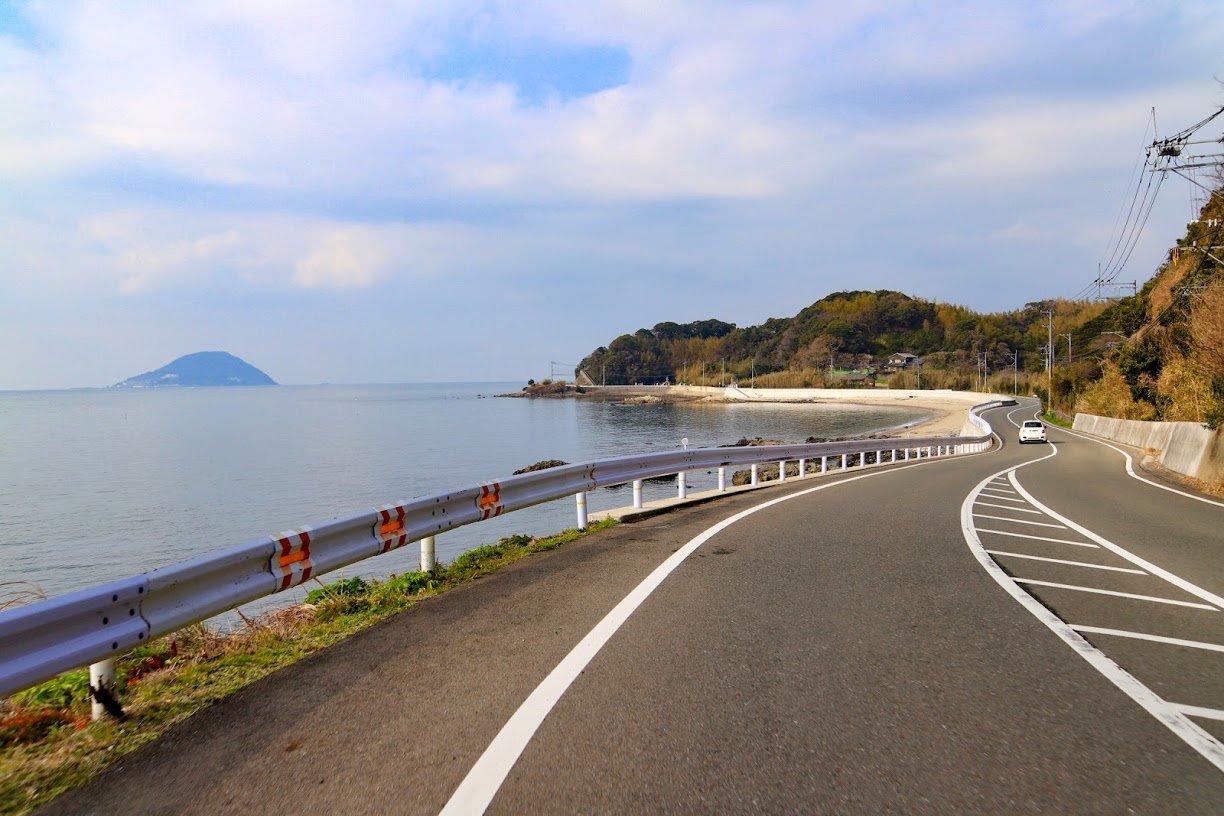 海の中道 志賀島 オーシャンビューライド
