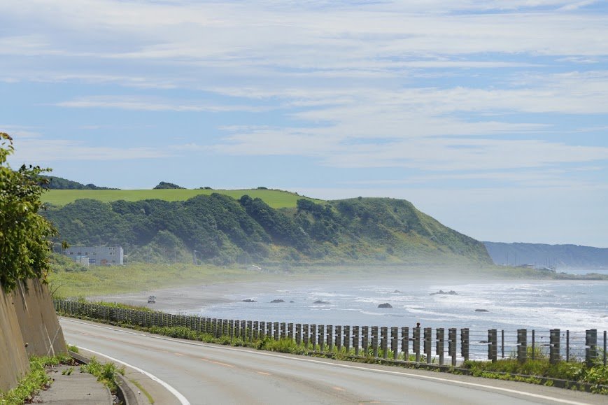 北海道日高地方太平洋