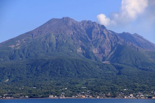 桜島一周 