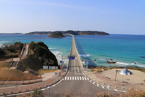 角島大橋サイクリング