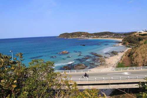 角島大橋サイクリング