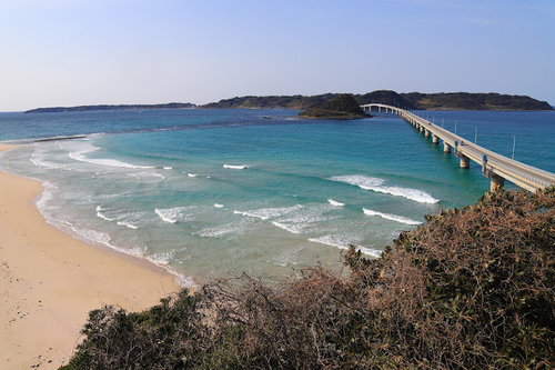 角島大橋サイクリング