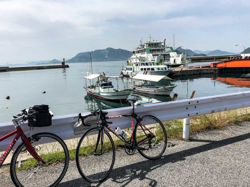 大久野島サイクリング