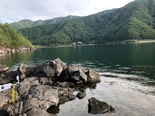 西湖鳴沢氷穴サイクリング