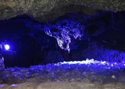 西湖鳴沢氷穴サイクリング