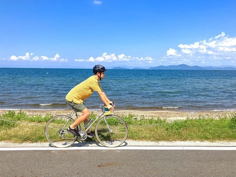 琵琶湖サイクリング