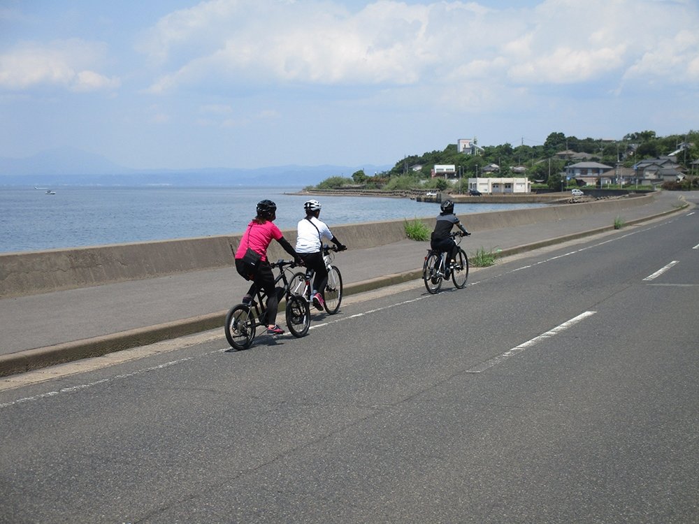 桜島サイクリング