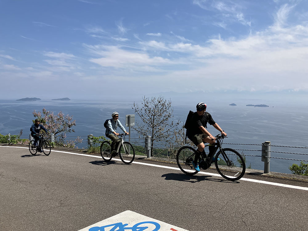 しまなみ海道大島サイクリング