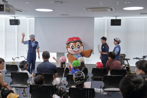 夏休み交通安全教室 in 大阪.JPG